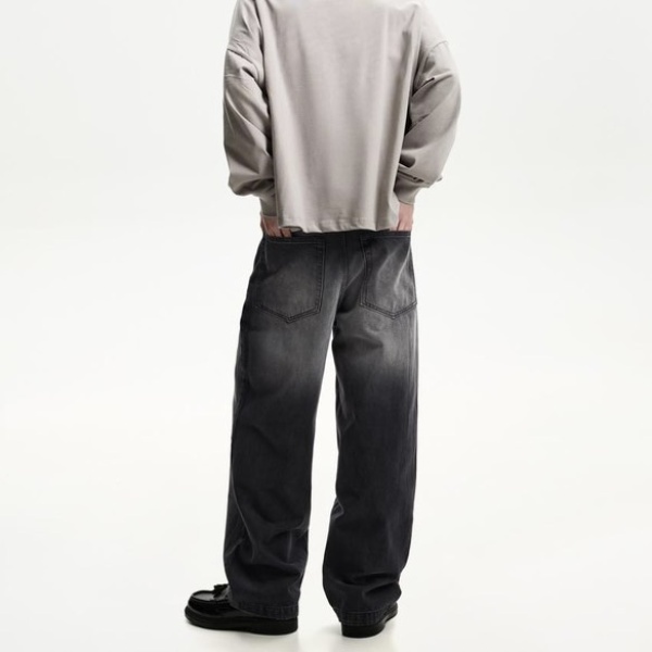 Faded Black Jeans | Baggy | Unisex