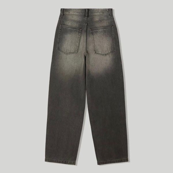Faded Black Jeans | Baggy | Unisex