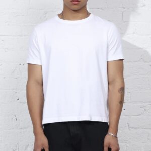 Tokyo White Crop Tee