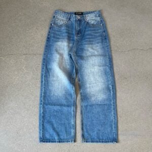 OCEAN BLUE DENIM JEANS || UNISEX