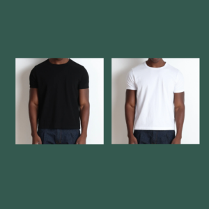 2-Pack Tee | Storm Black + Cloudy White (Heavyweight)
