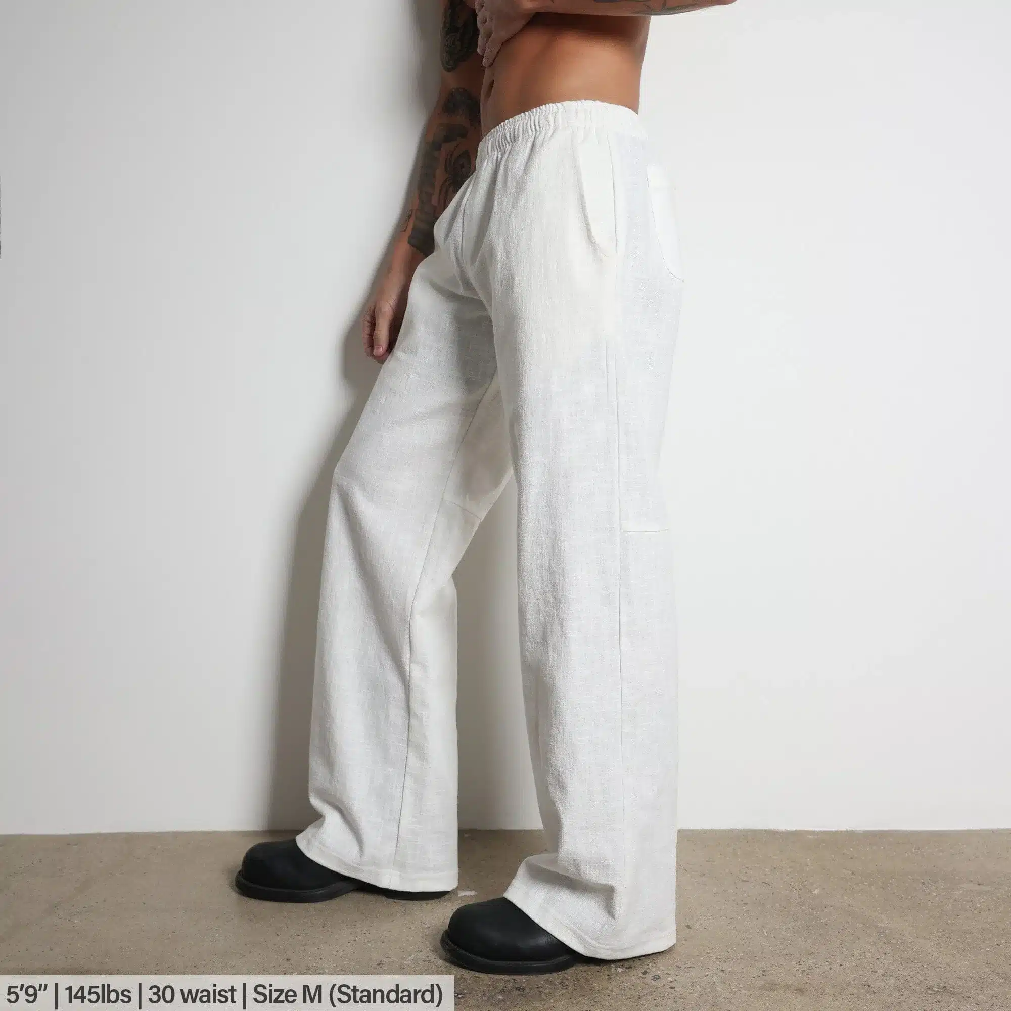YACHT CLUB LINEN PANTS || UNISEX - Image 3