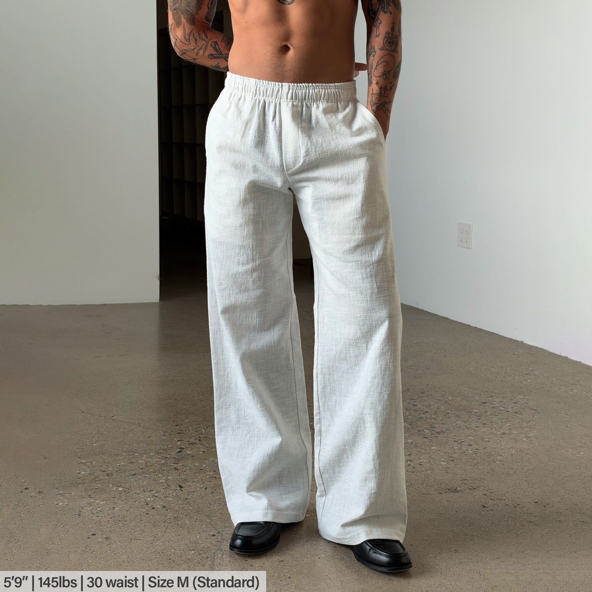 YACHT CLUB LINEN PANTS || UNISEX - Image 4